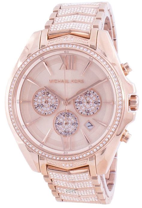 michael kors diamond watch black